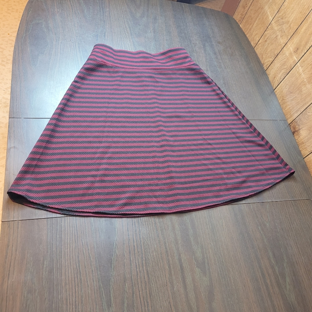 Studio 253 striped Skater skirt